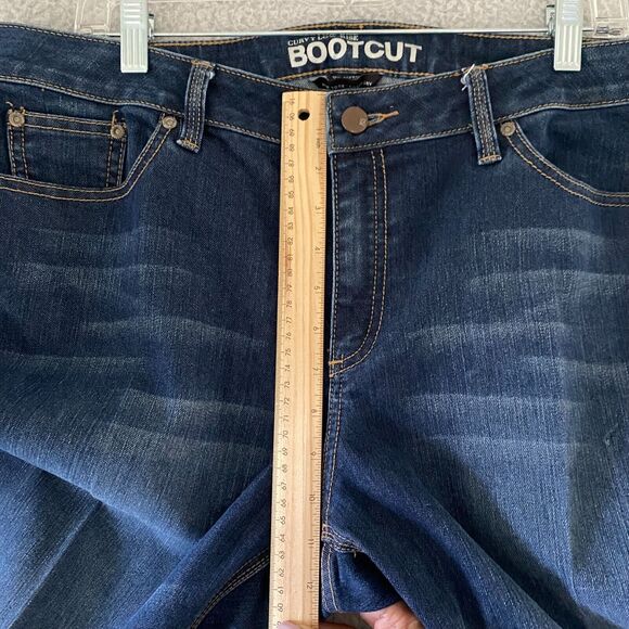NY&C Jeans Curvy Low Rise Bootcut Women's Size 16 Tall - Picture 8 of 12